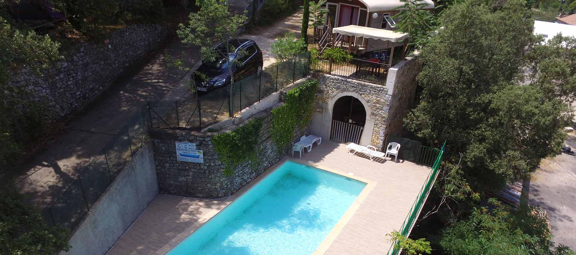 piscine camping de saint ambroix