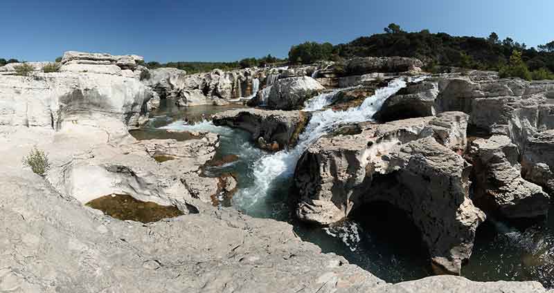 Sautadet waterfall