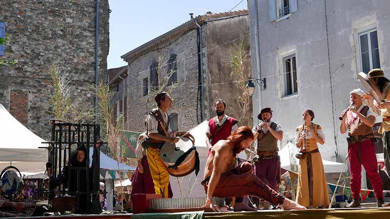 Medieval festival in Saint Ambroix