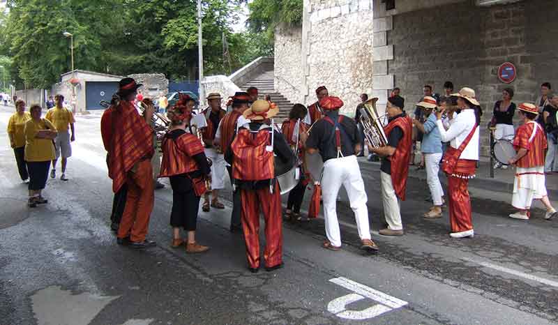 Patronal festival medieval saint ambroix